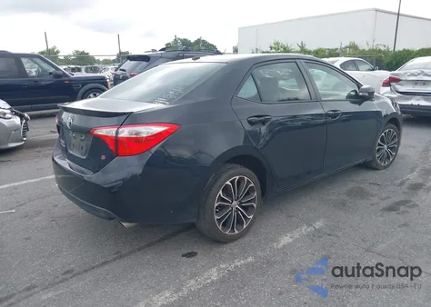 2015 Toyota Corolla S Plus из США, поврежденный, VIN 5YFBURHE7FP290737